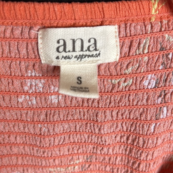a.n.a “A New Aproach” midi summer dress, Wm’s Sz Small - Picture 7 of 9